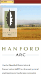 Mobile Screenshot of hanfordarc.com